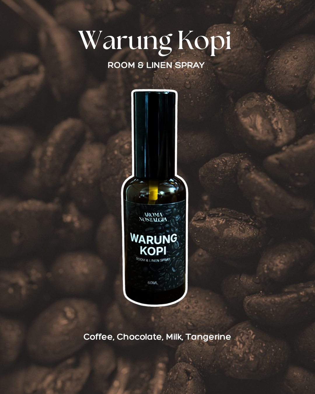 Warung Kopi – Room and Linen Spray (60ML)