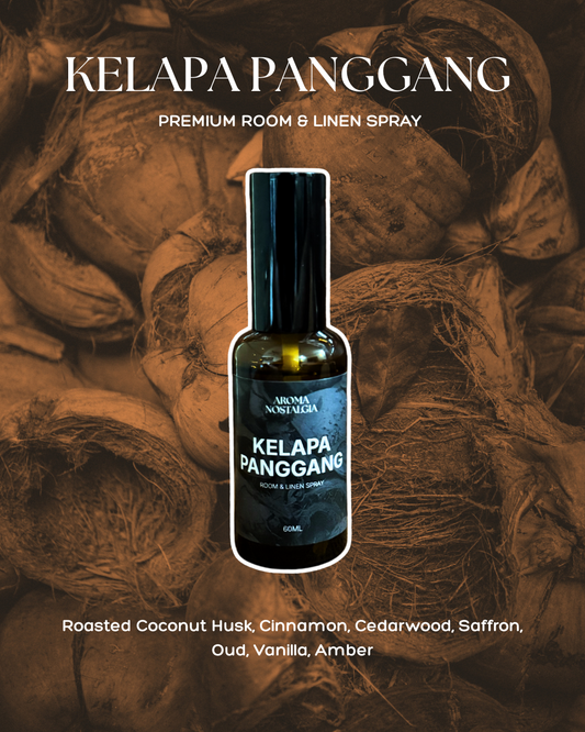Kelapa Panggang – Premium Room and Linen Spray (60ML)