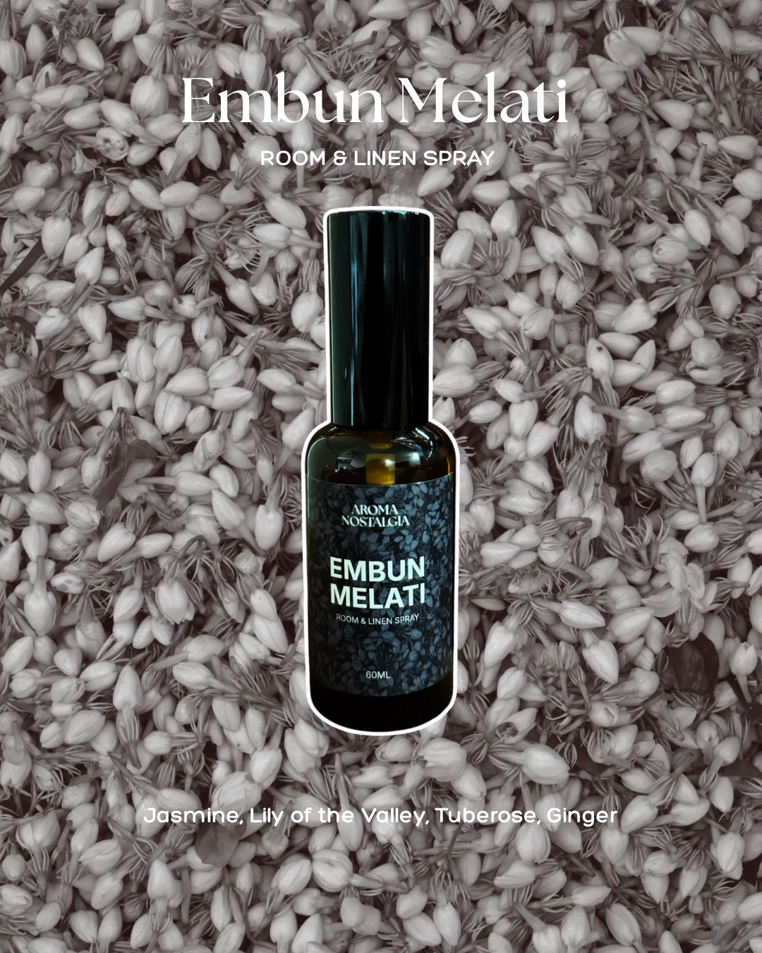 Embun Melati – Room and Linen Spray (60ML)